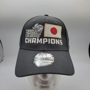 Japan Baseball 2023 World Baseball Classic Champions Hat 9FORTY Gray New Era